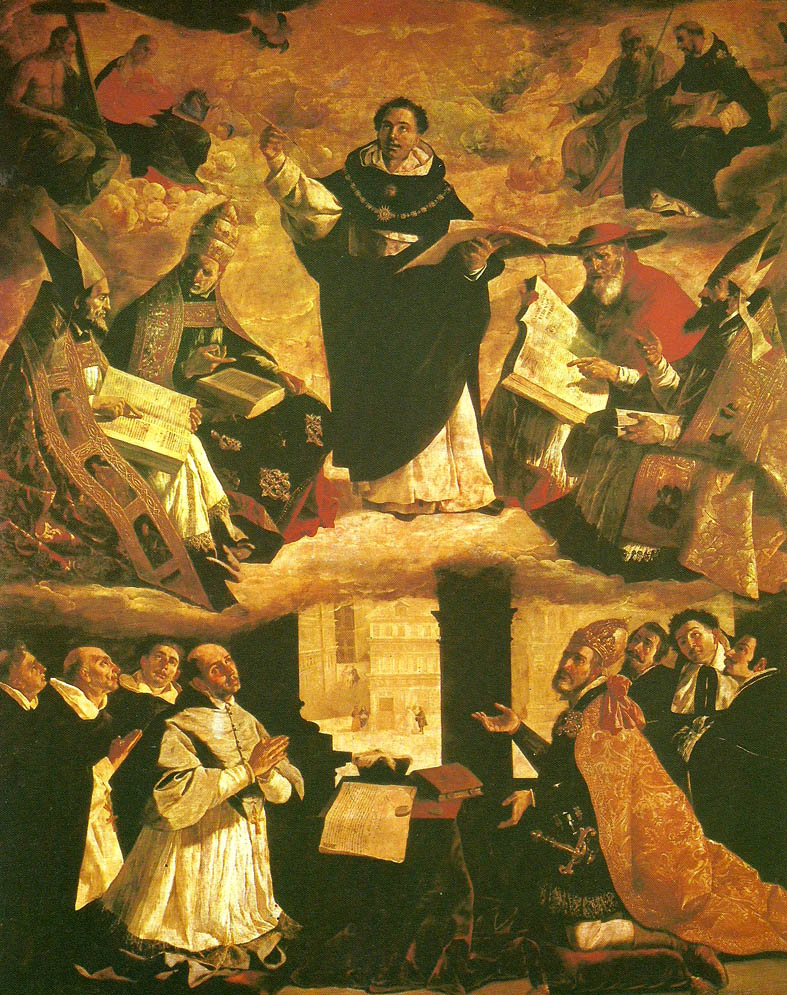 Francisco de Zurbaran the apotheosis of st